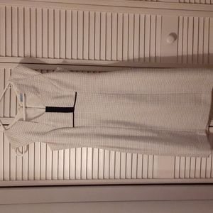 Antonio Melani Black White Tweed Dress Pencil Skirt 4